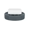 MSV Spirella Ceramic Soap Dish TUBE Dark Gray