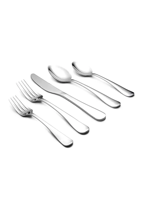 Cambridge Silversmiths Rhiannon 45-Piece Flatware Set 3 Cambridge Silversmiths Rhiannon 45-Piece Flatware Set