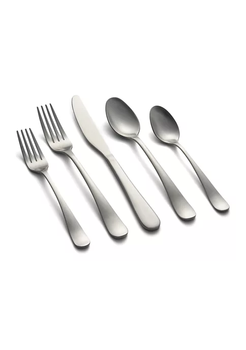 Cambridge Silversmiths Rhiannon Satin 45-Piece Flatware Set - Service for 8 3 Cambridge Silversmiths Rhiannon Satin 45-Piece Flatware Set - Service for 8