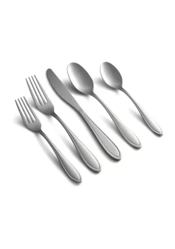 Cambridge Silversmiths Yardena Sand 20-Piece Flatware Set - Service for 4