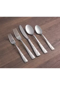 Cambridge Silversmiths Sasha Sand 20-Piece Flatware Set - Service for 4 -Erica Lyons Shop Belk 241