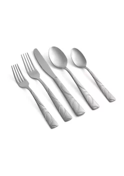 Cambridge Silversmiths Sasha Sand 20-Piece Flatware Set - Service for 4 -Erica Lyons Shop Belk 242