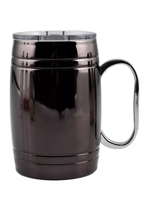Cambridge Silversmiths 20 Ounce Insulated Black Beer Mug 10 Cambridge Silversmiths 20 Ounce Insulated Black Beer Mug - Image 8