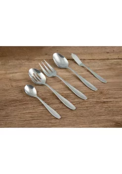 Cambridge Silversmiths Tyrus Satin Mirror 89-Piece Flatware Set - Service for 12 13 Cambridge Silversmiths Tyrus Satin Mirror 89-Piece Flatware Set - Service for 12 -Erica Lyons Shop Belk 287