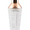 Cambridge Silversmiths Copper Glass Recipe Shaker -Erica Lyons Shop Belk 292