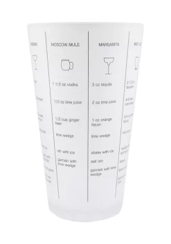 Cambridge Silversmiths Copper Glass Recipe Shaker -Erica Lyons Shop Belk 298