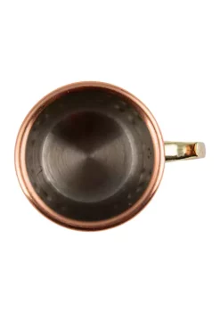 Cambridge Silversmiths 4 Pack of Hammered Copper Mini Moscow Mule Mugs -Erica Lyons Shop Belk 302