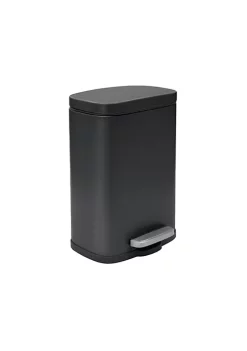 MSV Spirella Toilet Brush with Holder Porcelain RELIEF Gray