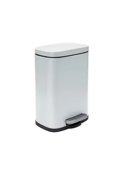 MSV Spirella AKIRA Steel Pedal Bin 5L Matte White