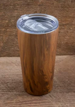 Cambridge Silversmiths 20 Ounce Wood Decal Insulated Highball Cup -Erica Lyons Shop Belk 403