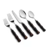 Cambridge Silversmiths Bamboo Dark 20-Piece Flatware Set - Service for 4 -Erica Lyons Shop Belk 405