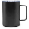 Cambridge Silversmiths 16 Ounce Black Insulated Coffee Mug -Erica Lyons Shop Belk 464