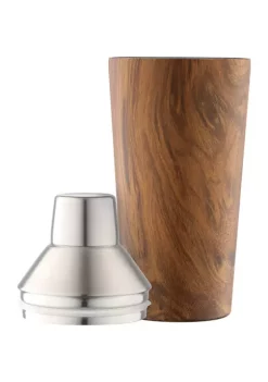 Cambridge Silversmiths 20 Ounce Wood Decal Insulated Shaker -Erica Lyons Shop Belk 472