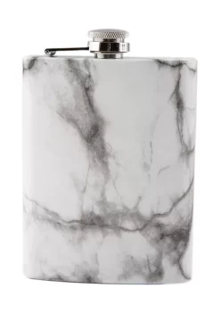 Cambridge Silversmiths 8 Ounce Marble Decal Flask -Erica Lyons Shop Belk 487