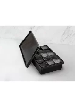 Cambridge Silversmiths 15-Cube Black Ice Mold with Lid -Erica Lyons Shop Belk 497