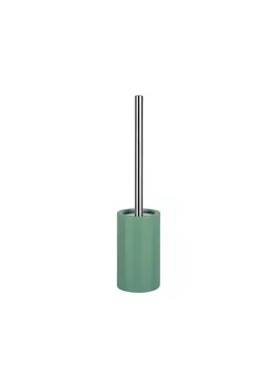 MSV Spirella Toilet Brush with Holder Ceramic TUBE Moss Green