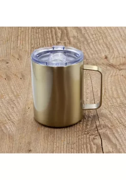 Cambridge Silversmiths 16 Ounce Brushed Gold Insulated Coffee Mug -Erica Lyons Shop Belk 502