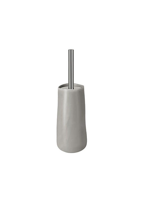 MSV Spirella Toilet Brush with SINA Taupe Ceramic Holder 4 MSV Spirella Toilet Brush with SINA Taupe Ceramic Holder - Image 2