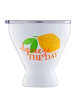 Cambridge Silversmiths 11 Ounce Squeeze the Day Insulated Cocktail Tumbler