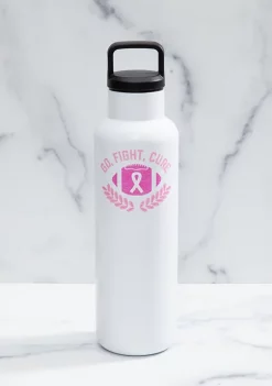 Cambridge Silversmiths White Go Fight Cure Insulated Bottle - 18 Ounces -Erica Lyons Shop Belk 584