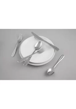 Cambridge Silversmiths Waylen Mirror 40-Piece Flatware Set with Rustic Bronze Buffet - Service for 8 -Erica Lyons Shop Belk 630