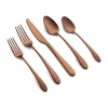 Cambridge Silversmiths Poet Copper Satin 20-Piece Flatware Set - Service for 4 -Erica Lyons Shop Belk 656