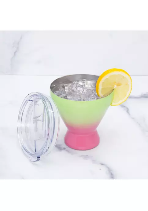Cambridge Silversmiths 11 Ounce Watermelon Ombré Insulated Cocktail Tumbler 7 Cambridge Silversmiths 11 Ounce Watermelon Ombré Insulated Cocktail Tumbler - Image 5