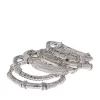 Erica Lyons Silver Tone Bangle Bracelet Set -Erica Lyons Shop Belk 728