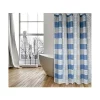 MSV Spirella CERAMIC Polyester Shower Curtain 180x200cm PREMIUM QUALITY Blue - Rings included -Erica Lyons Shop Belk 74