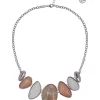 Erica Lyons Lab Created Silver Tone Statement Necklace -Erica Lyons Shop Belk 762