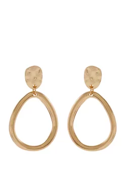 Erica Lyons Teardrop Clip Earrings