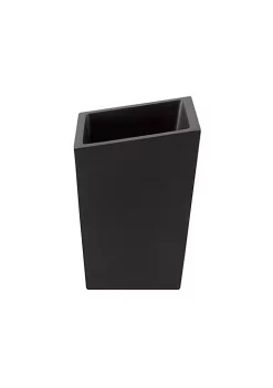 MSV Spirella TUBE-MATT Ceramic Soap Dispenser Matte Black