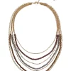 Erica Lyons Lab Created Layered Bead Necklace -Erica Lyons Shop Belk 818