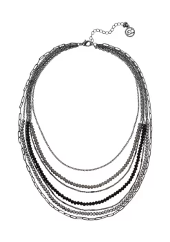 Erica Lyons Lab Created Layered Bead Necklace -Erica Lyons Shop Belk 820