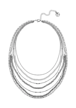 Erica Lyons Lab Created Layered Bead Necklace -Erica Lyons Shop Belk 821