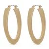 Erica Lyons Gold-Tone Oval Hoop Earrings -Erica Lyons Shop Belk 828