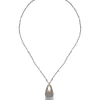 Erica Lyons Two Tone Textured Pendant Long Necklace 2 Erica Lyons Two Tone Textured Pendant Long Necklace -Erica Lyons Shop Belk 855
