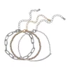 Erica Lyons Two Tone Set of 5 Chain Bracelets 1 Erica Lyons Two Tone Set of 5 Chain Bracelets -Erica Lyons Shop Belk 857