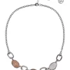 Erica Lyons Lab Created Silver Tone Oval Statement Necklace -Erica Lyons Shop Belk 903